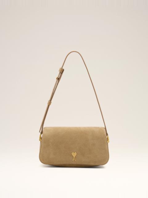 AMI Paris YELLOW COW LEATHER SHOULDER PARIS PARIS BAG