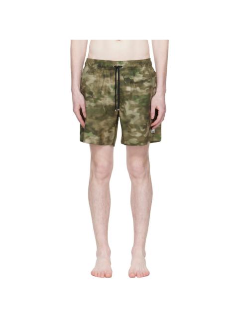 AMIRI Kahki Camo MA Swim Shorts