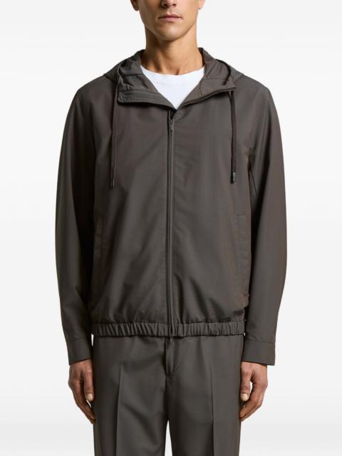 PESERICO hooded zip jacket