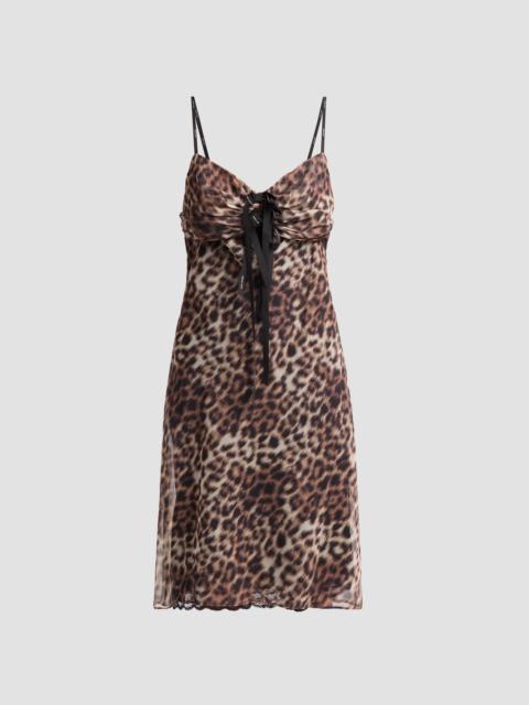 Marc Jacobs Women's Leopard-Print Slip Dress - Brown Multi