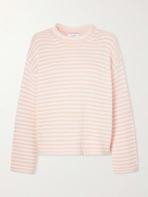 LA LIGNE Striped Knitted Sweater