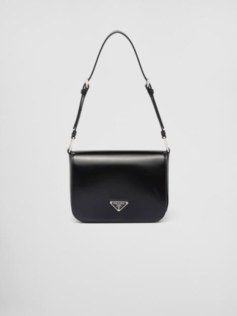 Prada Brushed leather shoulder bag