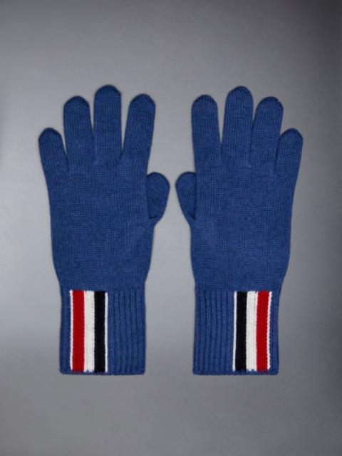 Thom Browne Merino Wool Stripe Jersey Gloves