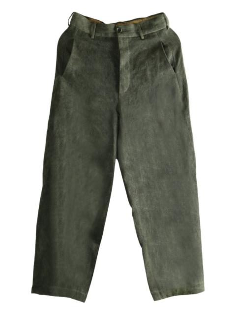 UMA WANG Patina linen trousers