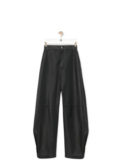 Balloon trousers in nappa lambskin