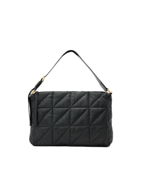 ALLSAINTS Edbury quilted-design tote bag