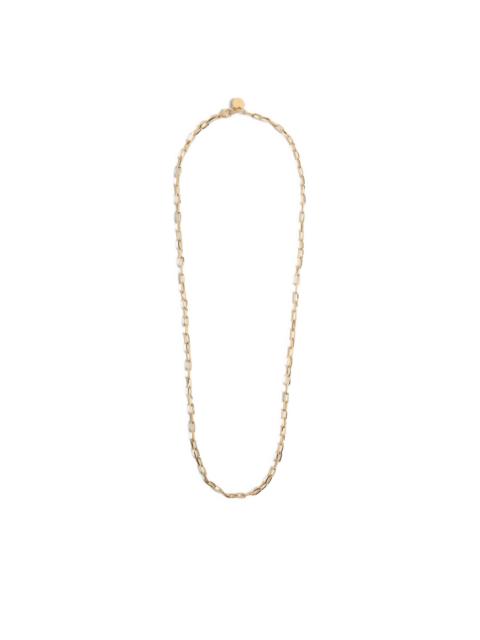 La DoubleJ chain-link necklace