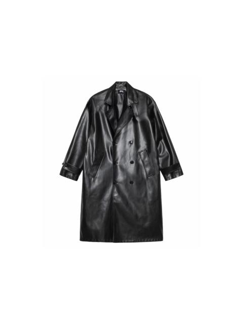 Stüssy Stussy Double Breasted Trench Coat Black