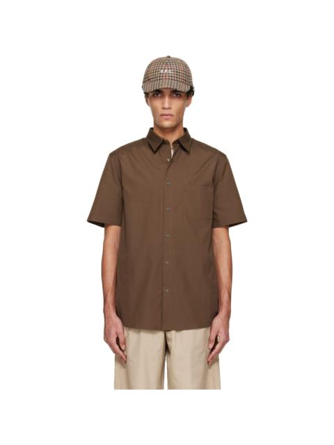 A.P.C. Brown Bart Shirt