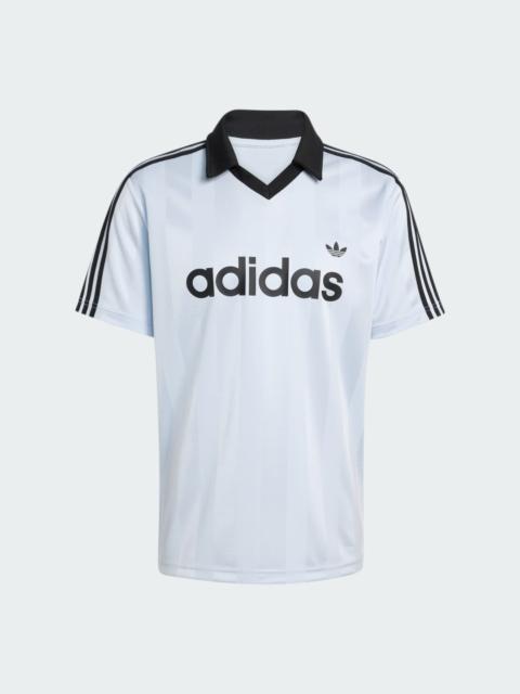 adidas ARCHIVE COLLAR ENGINEERED JERSEY