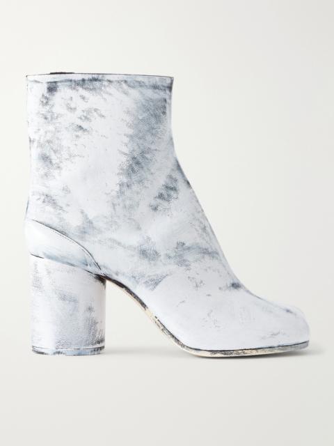 Maison Margiela Tabi Split-toe Leather Ankle Boots