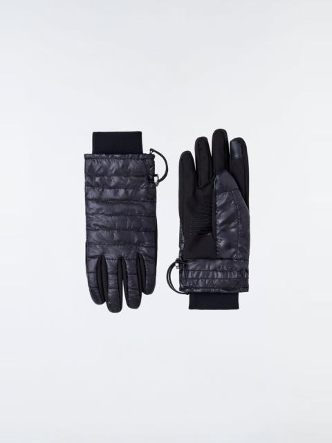 MACKAGE ALFIE RE-STOP foil glove with bungee cuff