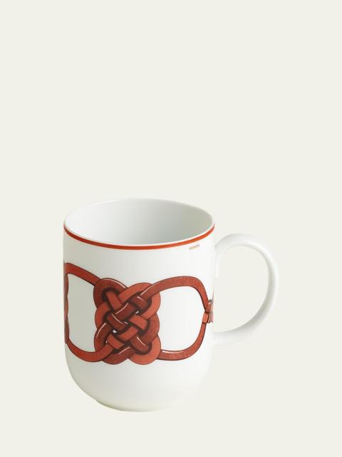 Hermès Tressages Equestres No. 1 Mug, 10 oz.