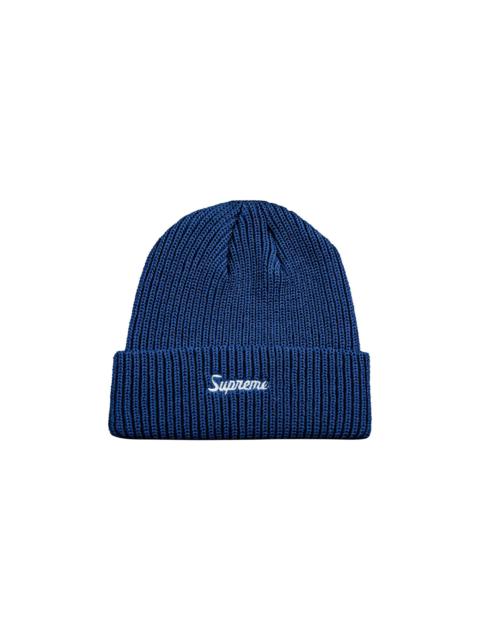 Supreme Loose Gauge Beanie 'Light Indigo'