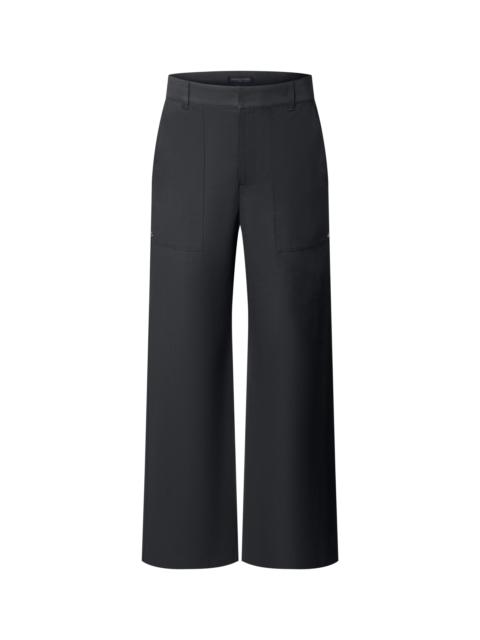 Louis Vuitton Relaxed Pants With Embossed Signature Details