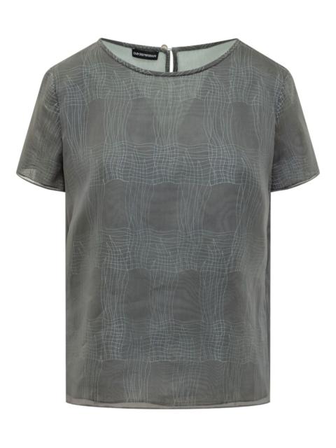 EMPORIO ARMANI short sleeve top