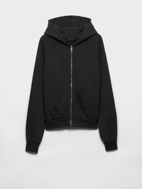 Prada Cotton fleece hoodie