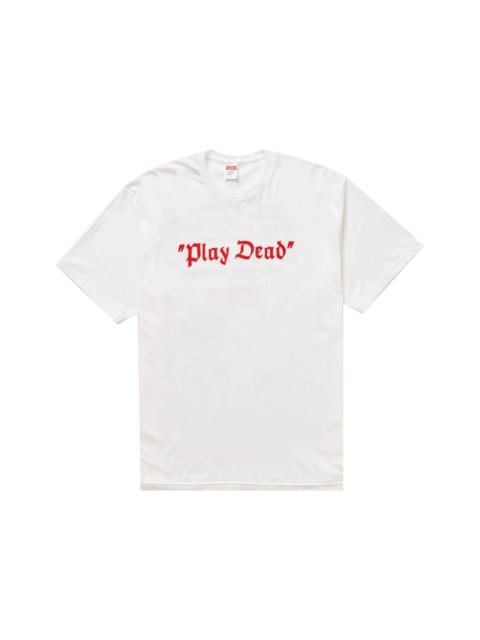 Supreme Supreme “Play Dead” Tee White