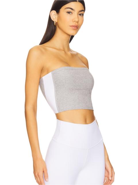 BEYOND YOGA Space Dye Strapless Stripe Top