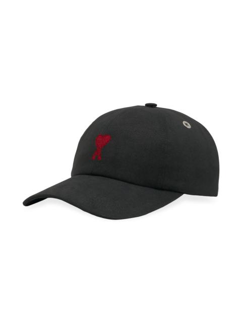 AMI Paris Unisex Logo-Embroidered Baseball Cap - Black