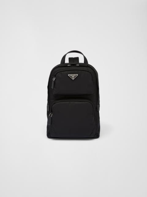 Prada Re-Nylon and Saffiano leather backpack