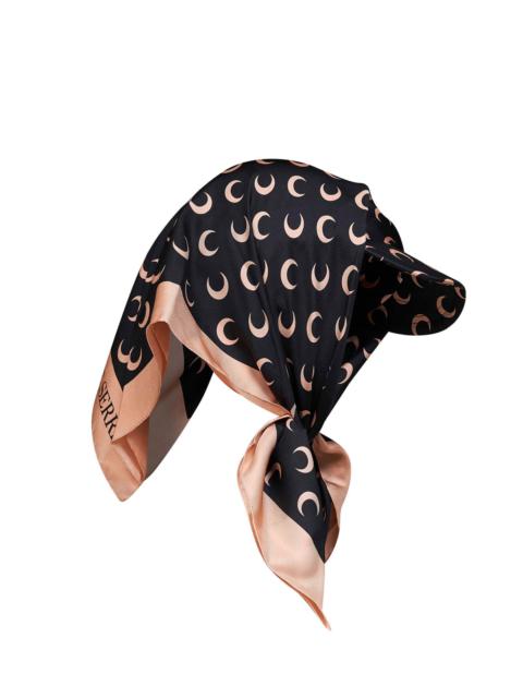 Marine Serre SILK VEILED CAP (INVERSE TAN)