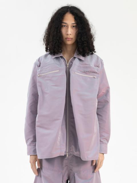 Y/Project IRIDESCENT LILAC POP-UP OVERSHIRT