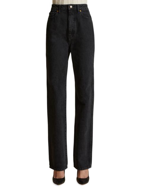 KHAITE Women's Danielle Straight-Leg Jeans - Bryce