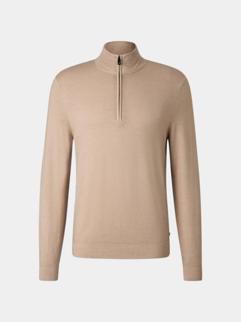 BOGNER Merino Troyer Ouri in Beige