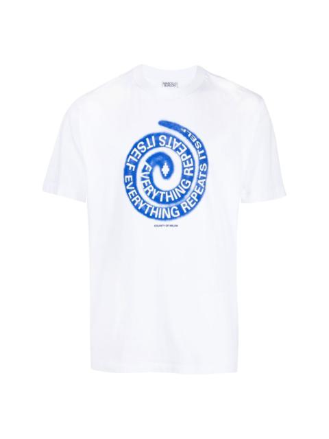 Marcelo Burlon County Of Milan logo-print T-shirt