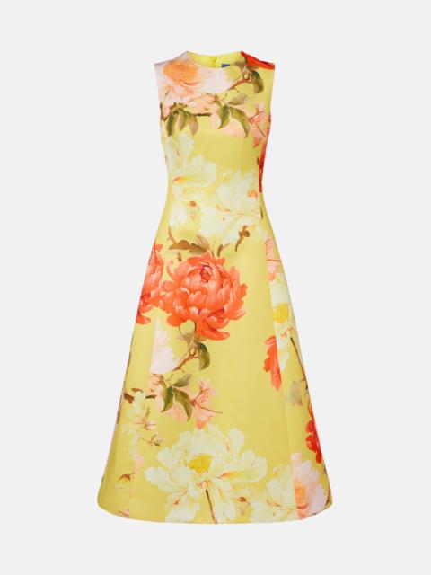 LEO LIN Cleo floral midi dress