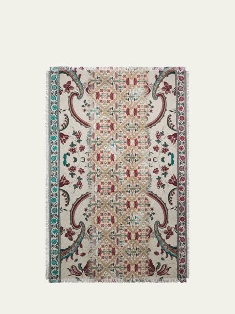 Pierre-Louis Mascia Mascia Aloe Ultrawash Silk Scarf