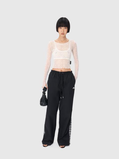 Marine Serre Recycled Nylon Track Pants