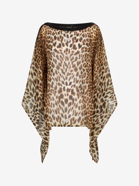 Roberto Cavalli Leopard Kaftan