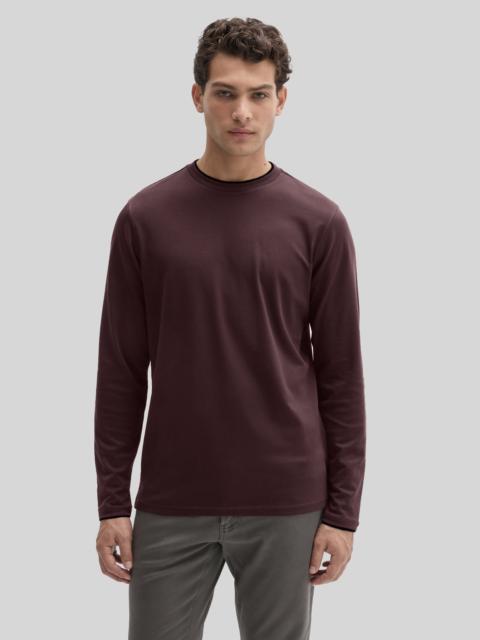 ROBERT BARAKETT The Barakett Double Neck Long Sleeve Tee
