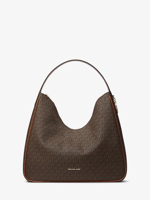 MICHAEL KORS Nayla Medium Signature Logo Shoulder Bag