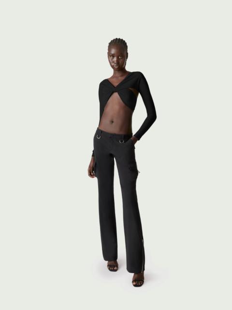 COPERNI Cropped Draped Top