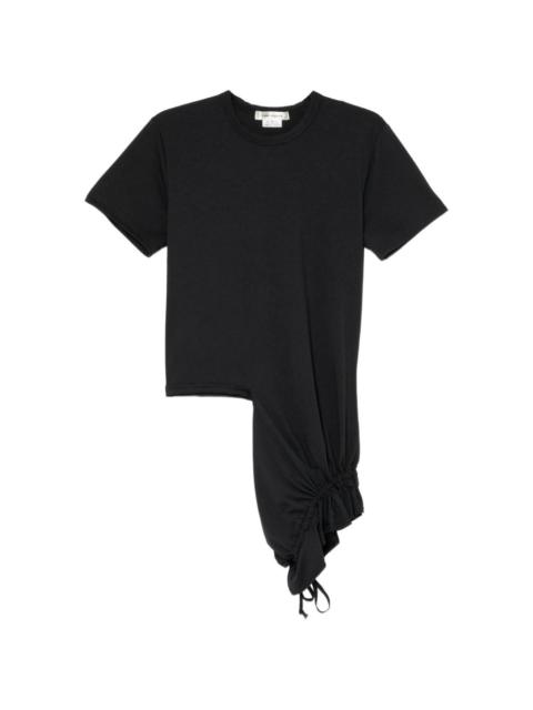 Comme Des Garçons asymmetric drawstring T-shirt