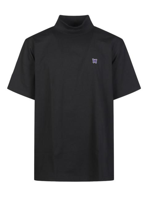 NEEDLES embroidered high-neck T-shirt