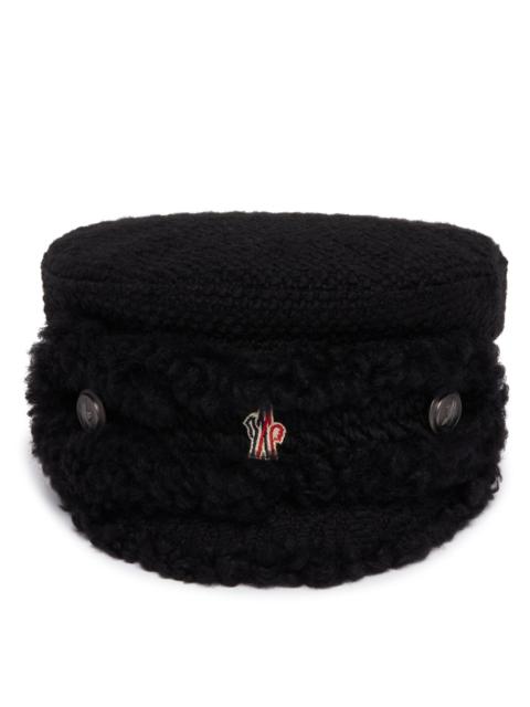 Moncler Grenoble Moon Boot x Moncler Grenoble Blue Wool Fisherman Cap