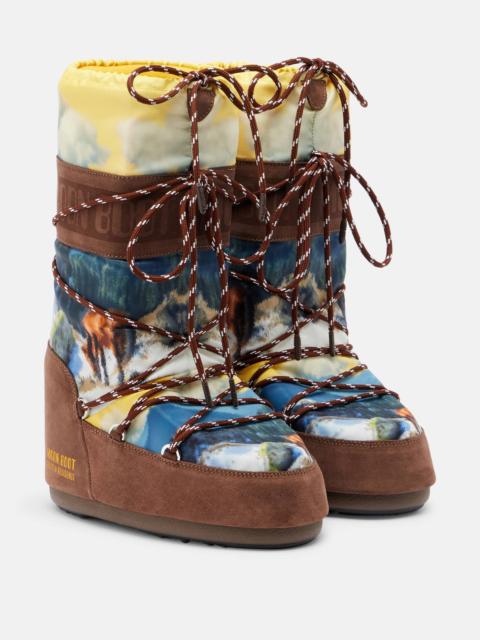 MOON BOOT x Guest in Residence Icon High snow boots