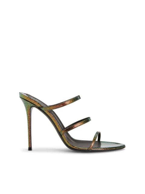 Alimha 105mm leather sandals
