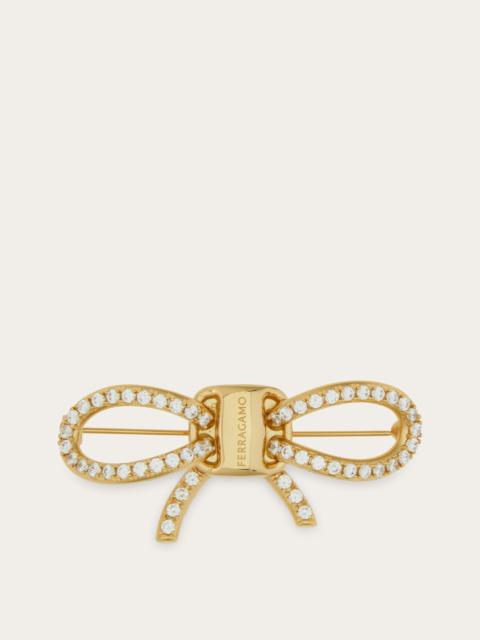 FERRAGAMO Vara bow broach