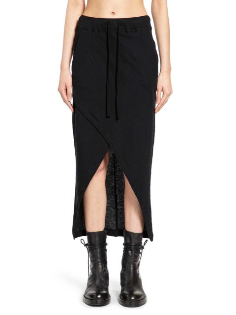 thom/krom Front Crossed Long Skirt