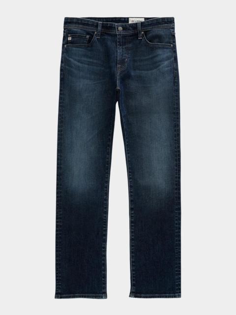 AG Jeans Protege Dark-Wash Straight-Leg Jeans