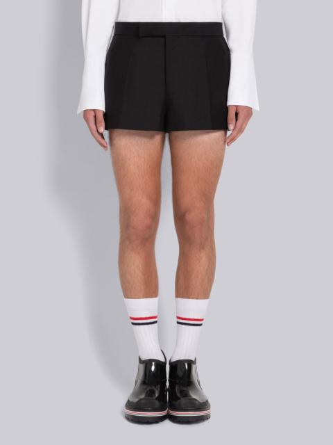 Thom Browne 3-PLY WOOL MOHAIR MINI BACK STRAP SHORT