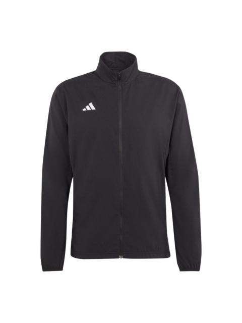 adidas Adizero Essentials Running Jacket Asia Sizing 'Black' IT7585