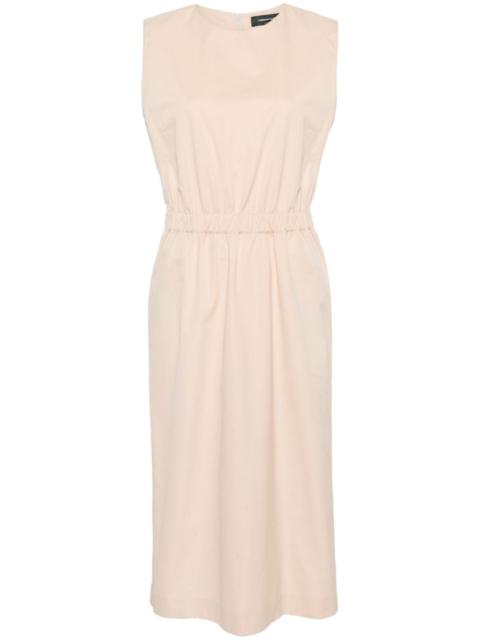 FABIANA FILIPPI sleeveless cotton midi dress