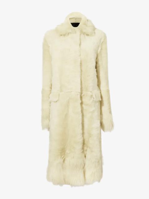 Proenza Schouler Fiona Coat in Shearling