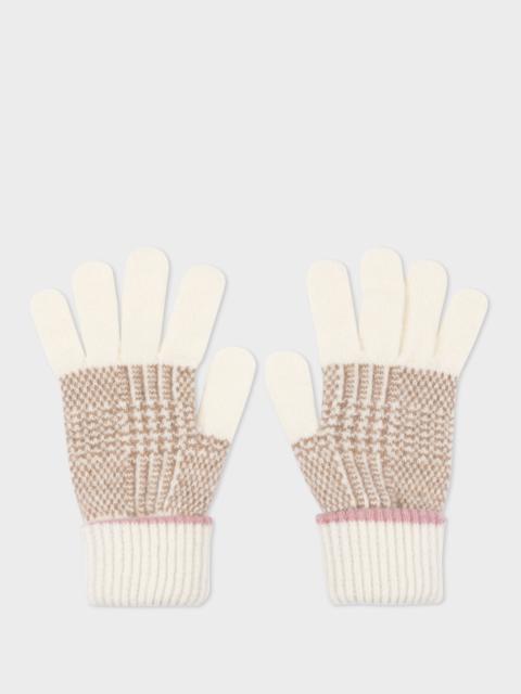 Paul Smith 'Prince of Wales Check' Gloves